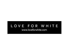 LOVE FOR WHITE logo