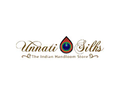 Unnati Silks logo